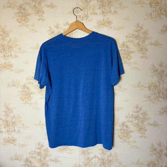 Vintage 80s Smithsonian Institution The Castle blue Washington D.C. museum tee - Picture 7 of 8